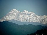 Kathmandu 06 03 Mountain View To Northwest From Kathmandu Airport With Gauri Shankar Close Up